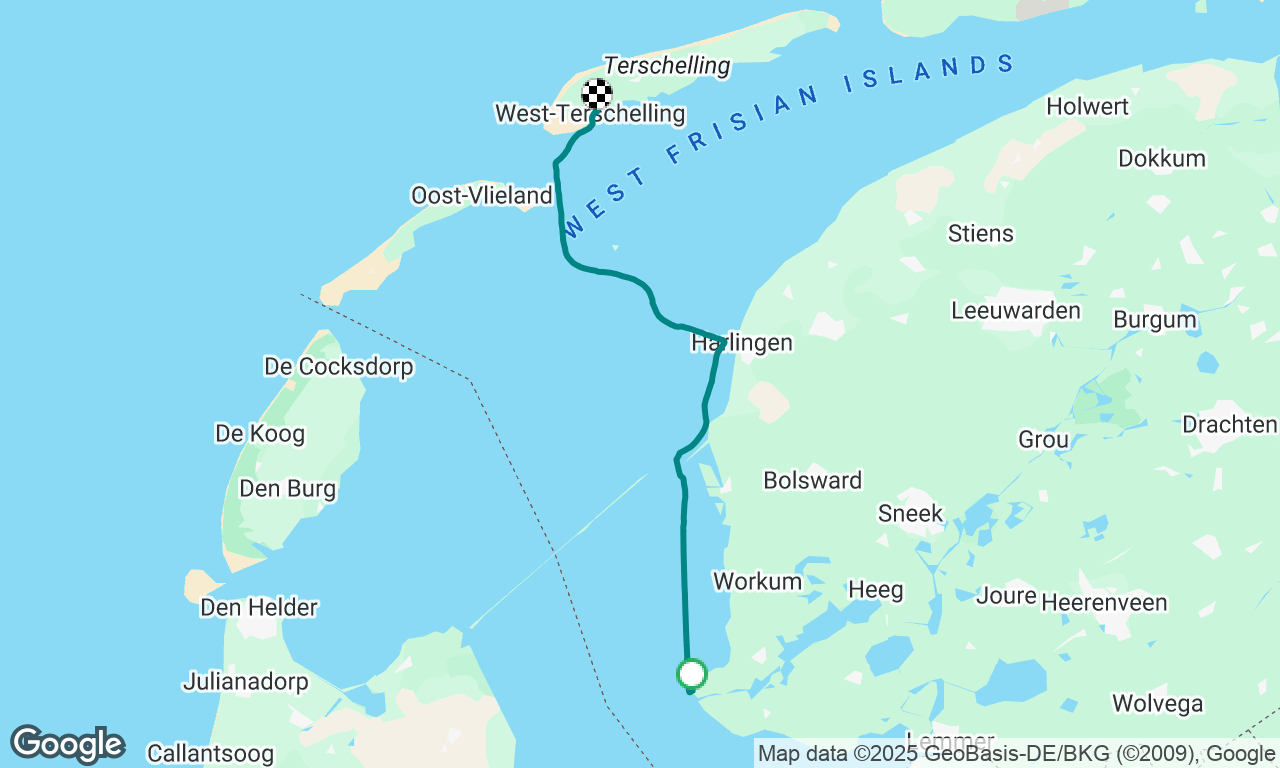 Leg 9: Stavoran to Terschelling