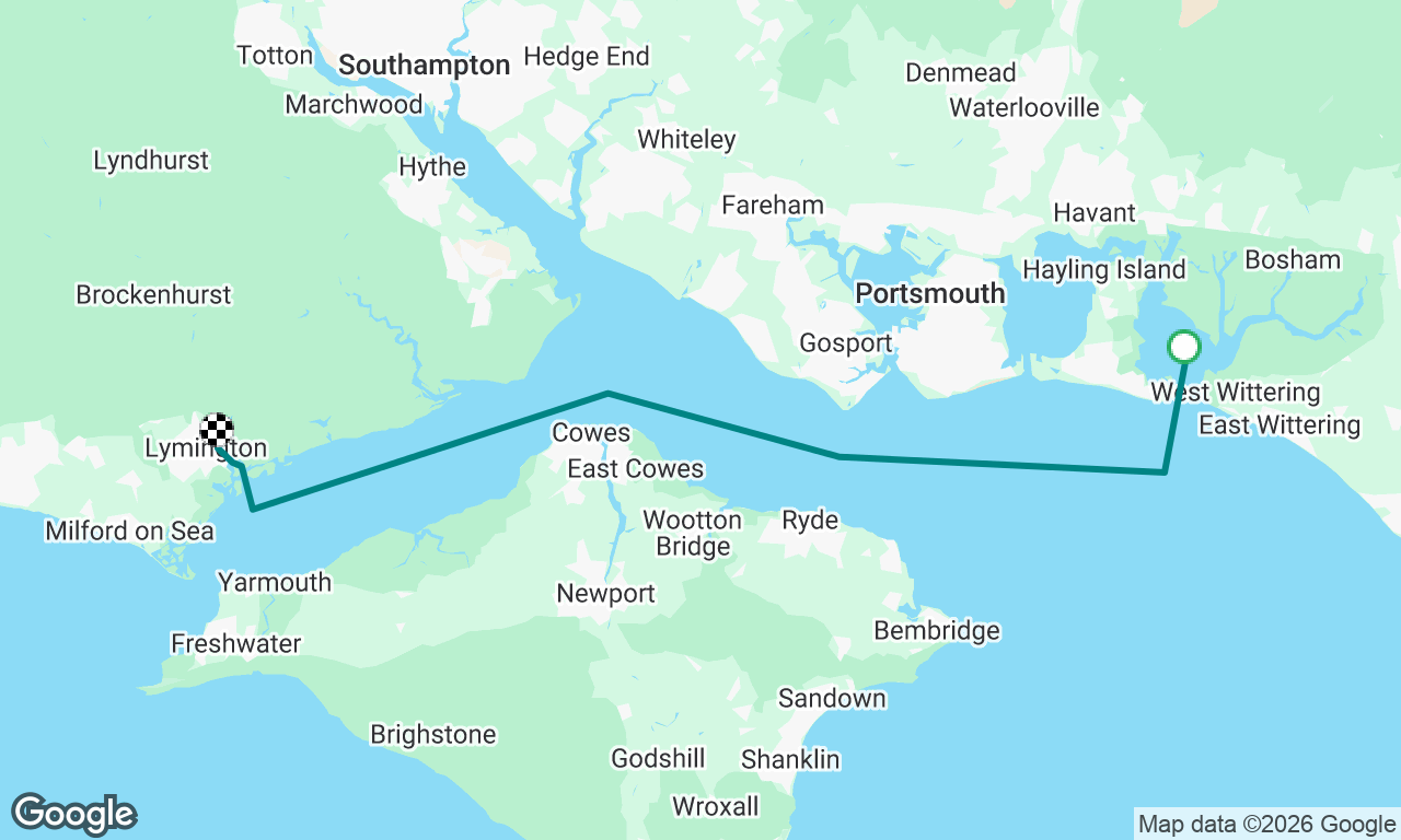 Voyage map