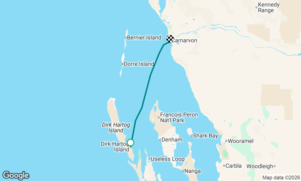 Homestead Bay to Carnarvon River Anchor