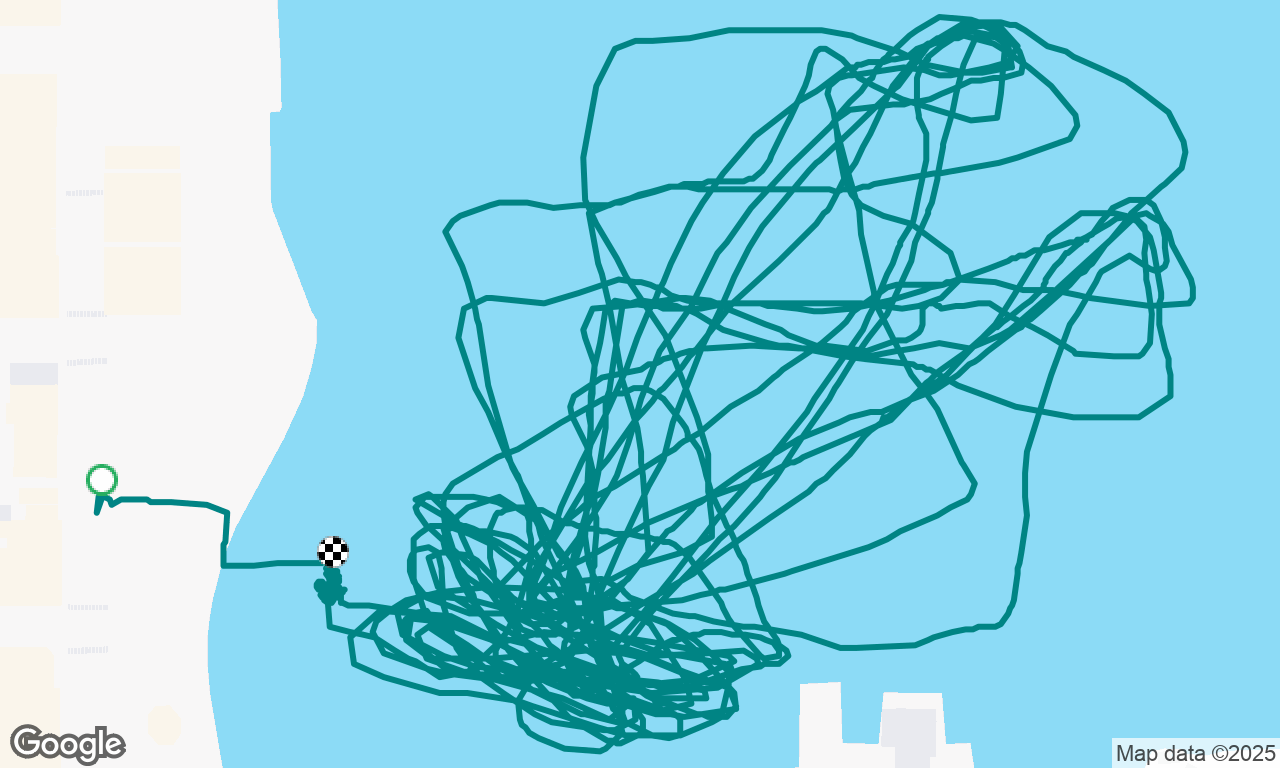 Racing J22 in the snow!