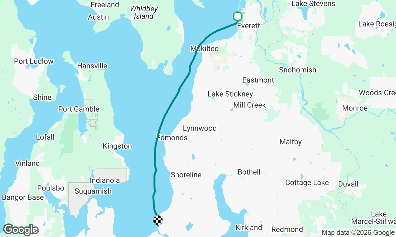 Everett to Shilshole 