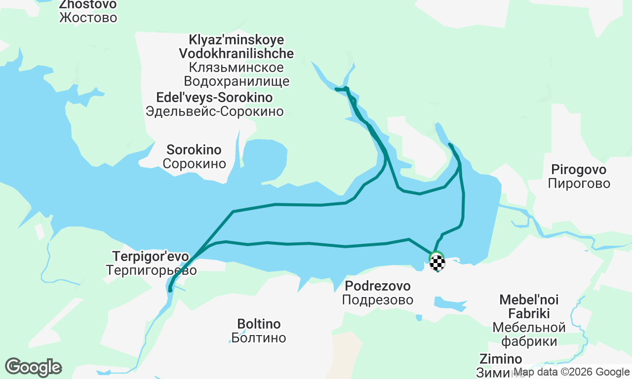 Voyage map