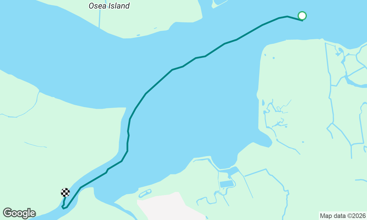 MSC to Lawling Creek anchorage