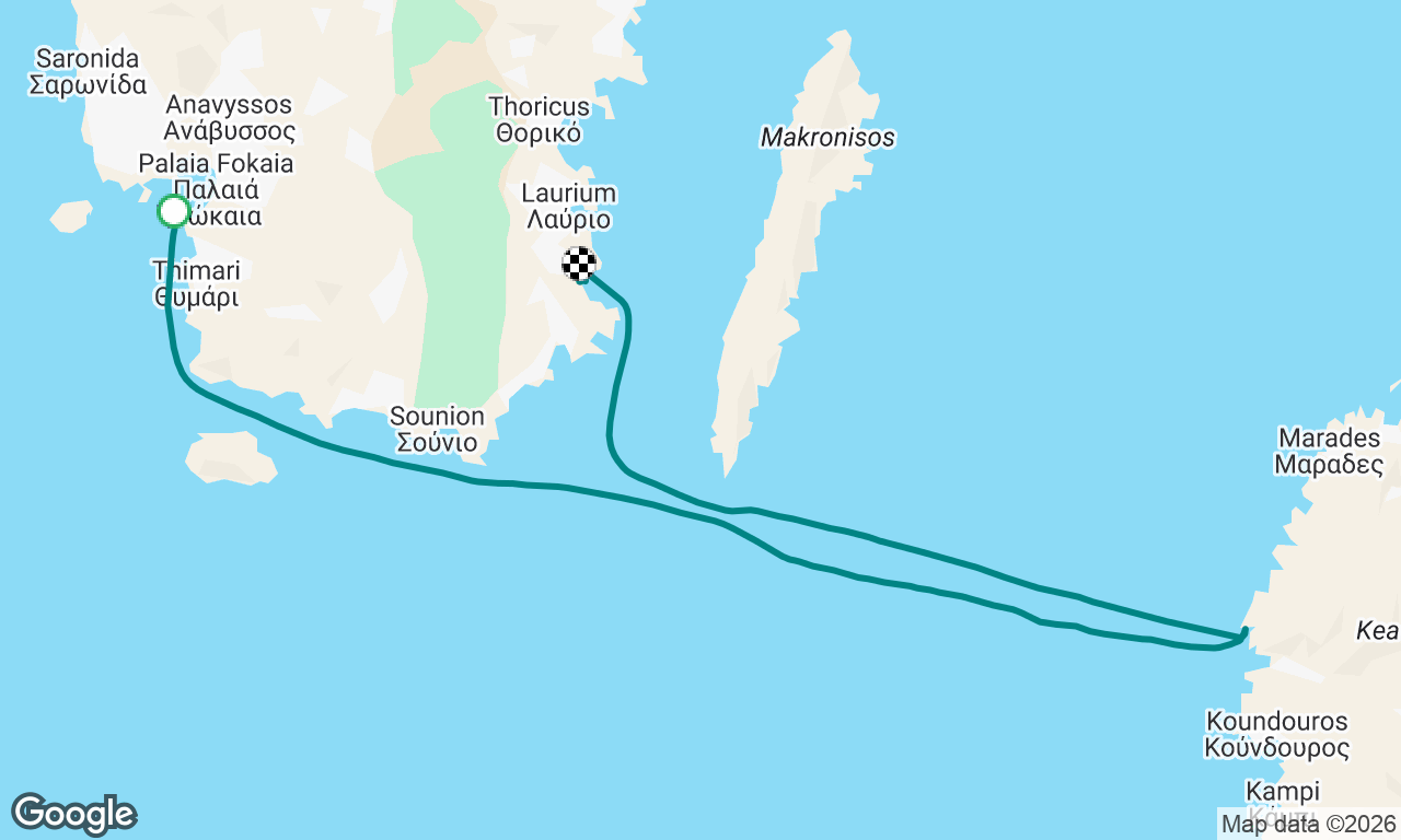 Voyage map
