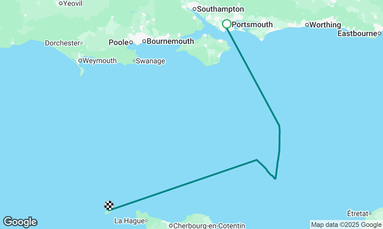 Portsmouth to braye 