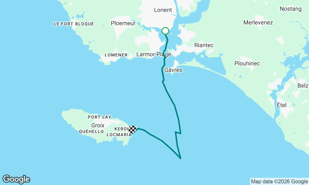 Voyage map