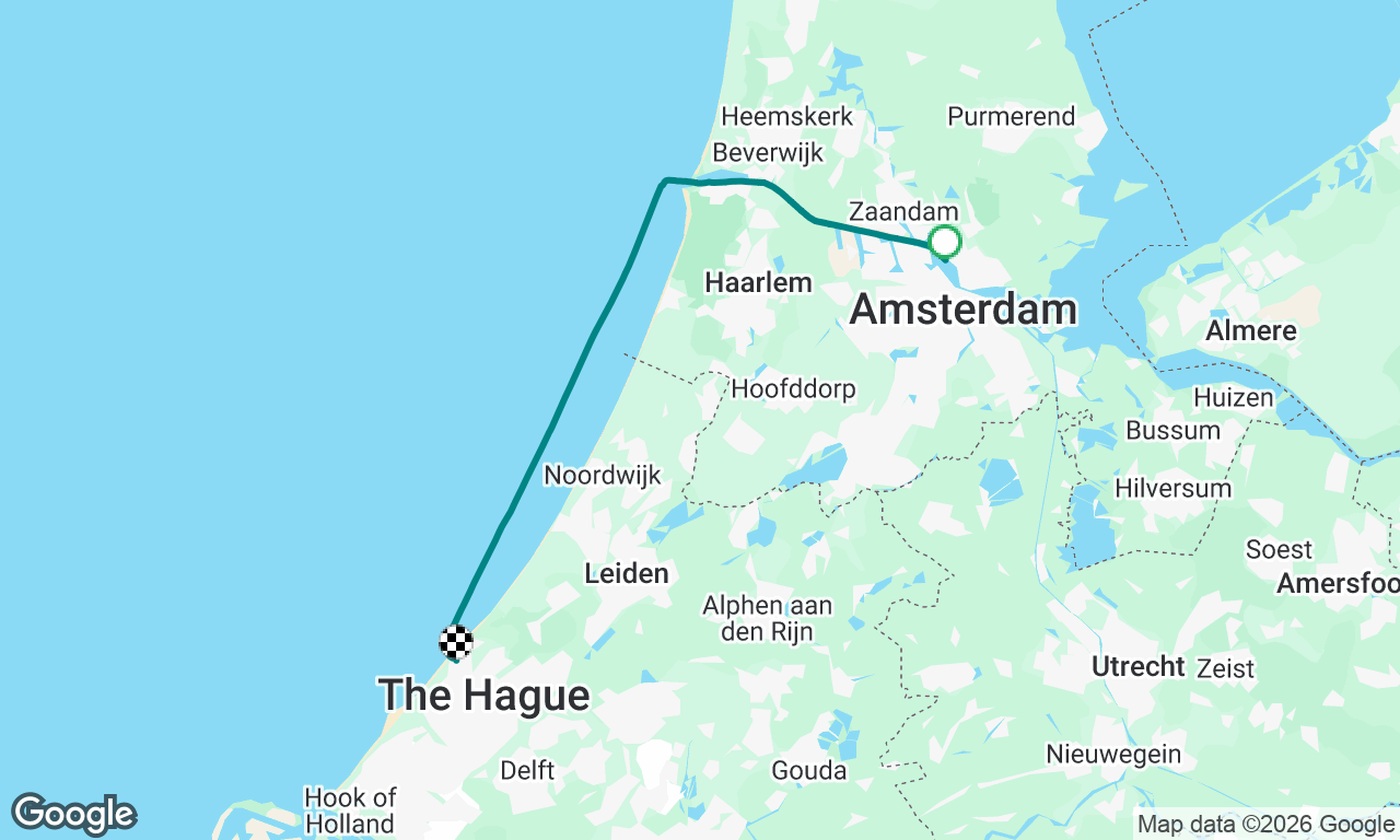Voyage map
