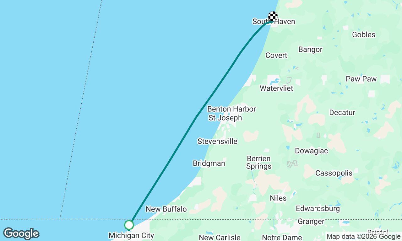 Voyage map