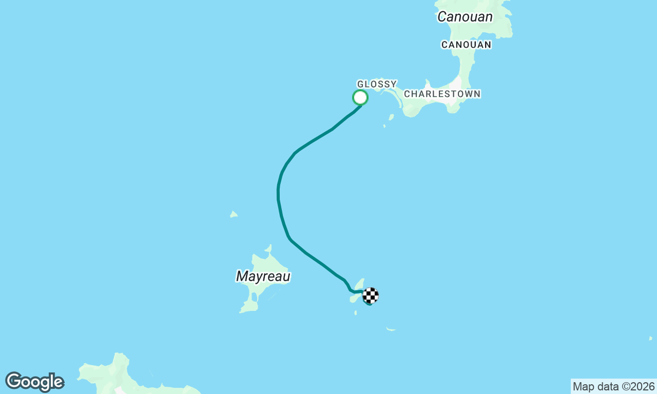 Canouan to Tobago Cays