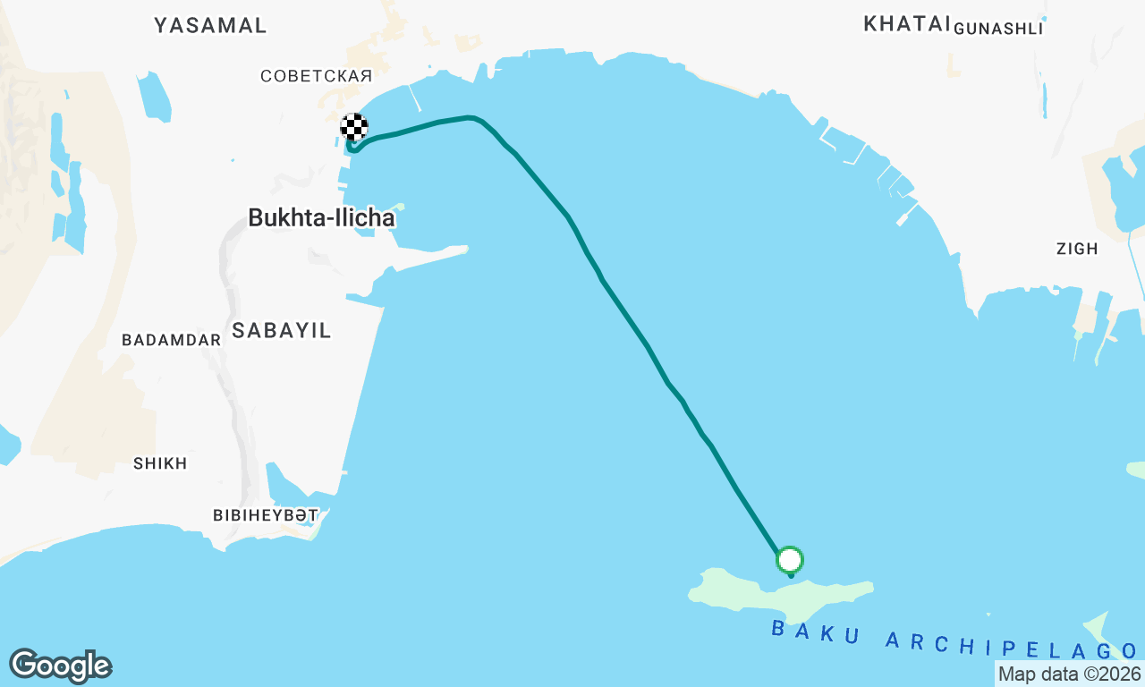 Voyage map