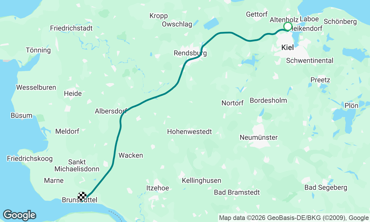 Voyage map