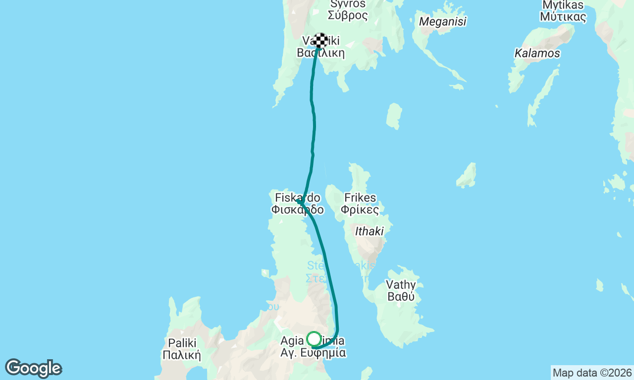 Voyage map