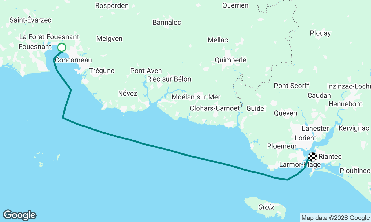 Voyage map