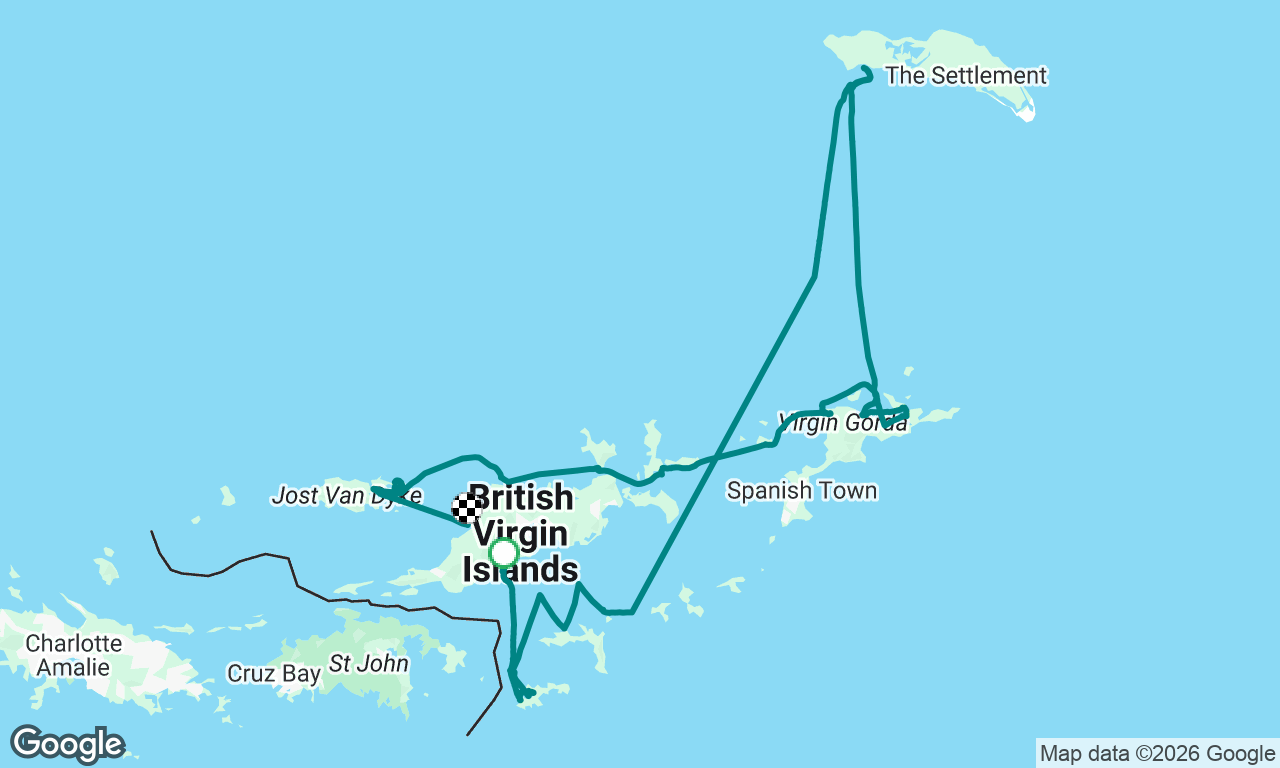 Voyage map