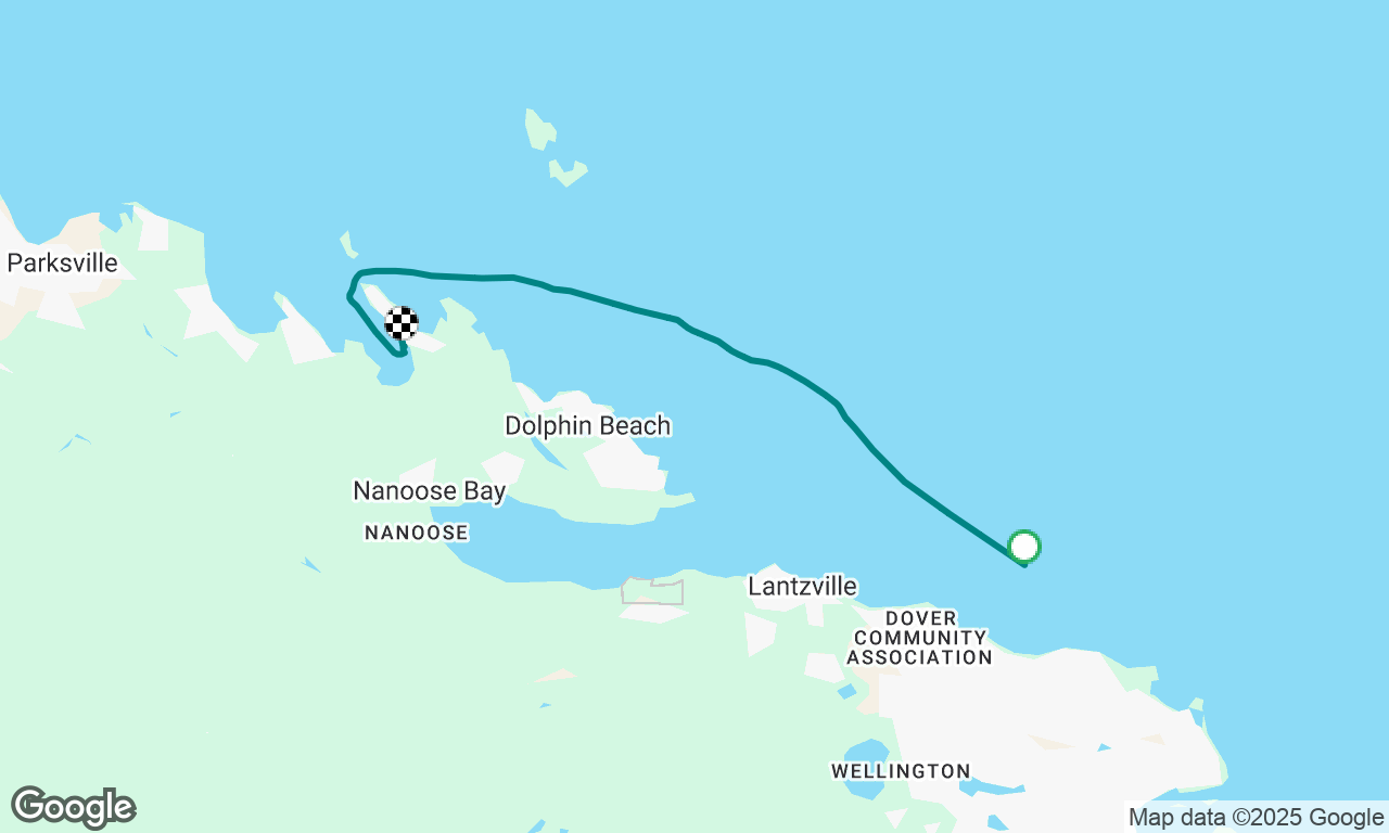 Sea Trial back to Nanoose Bay