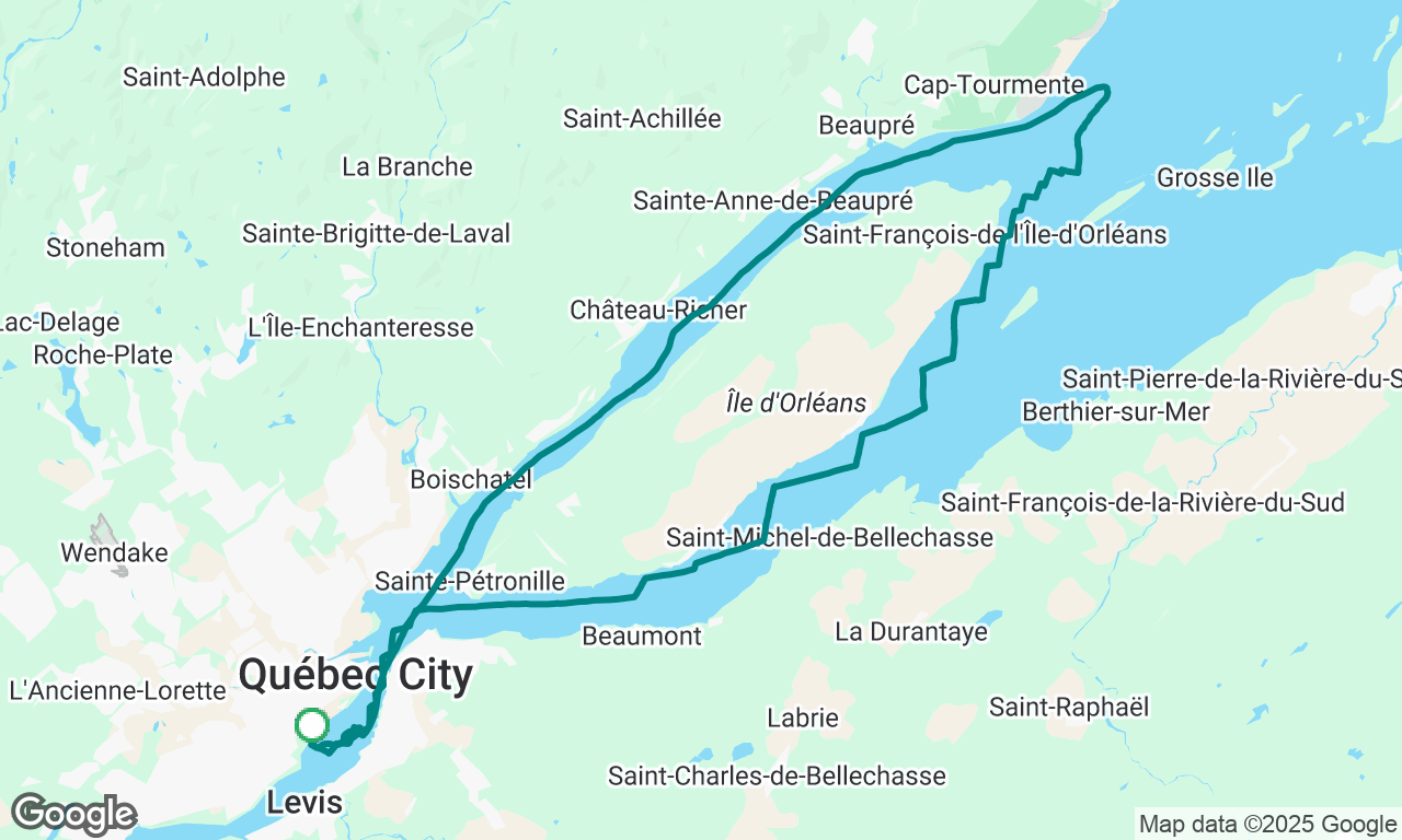 Tour de l'île 