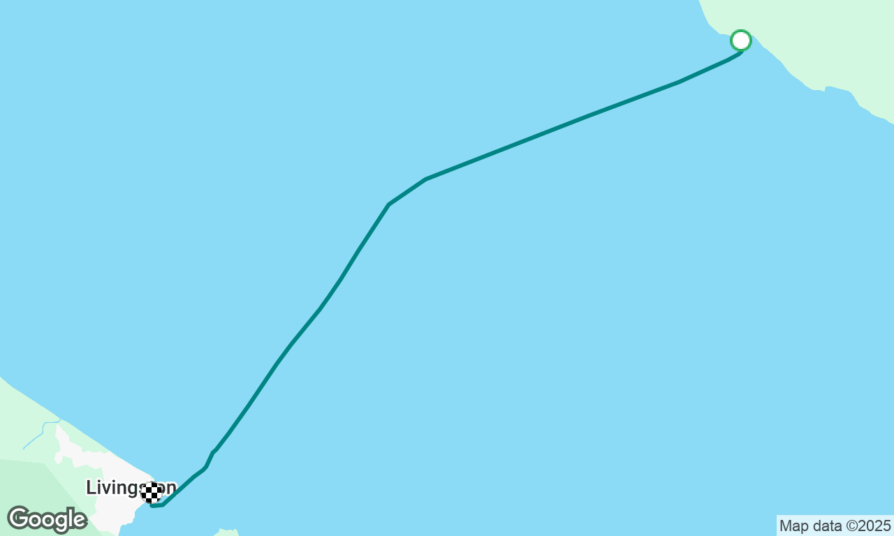 Tres Puntas to Livingston, Guatemala
