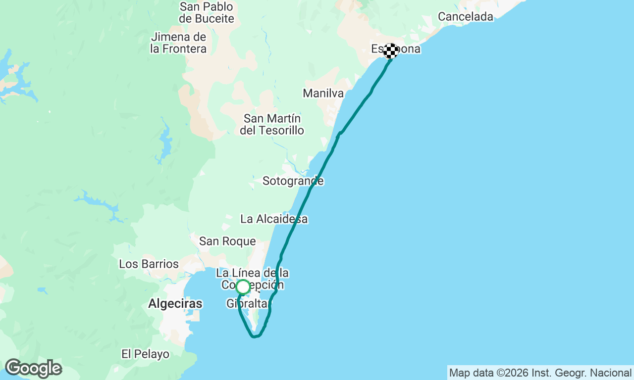 Voyage map