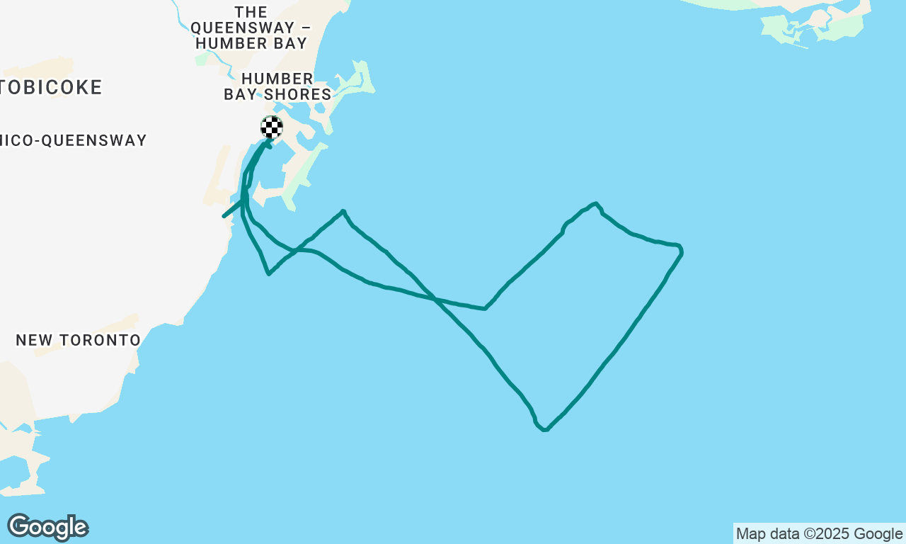 first sail for Pam and Frank