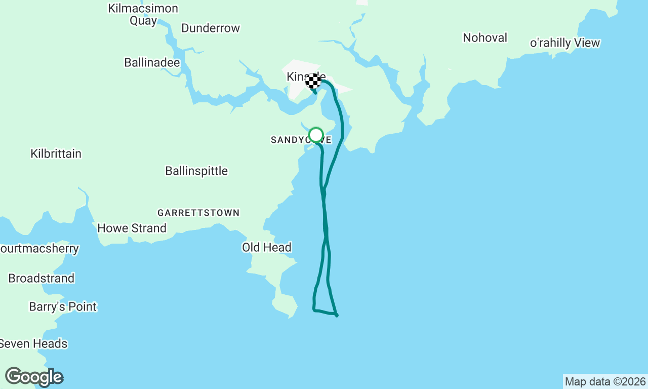 Sandy Cove to Old Head to Kinsale