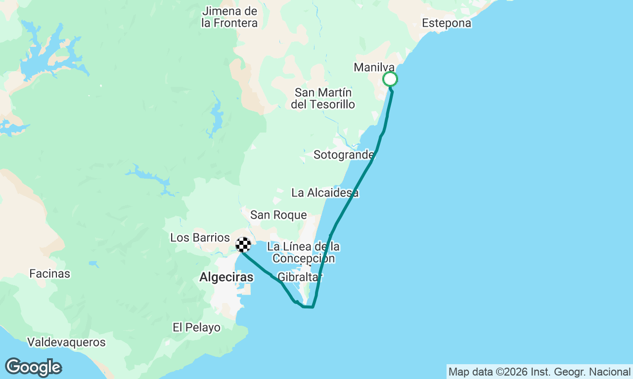 Voyage map