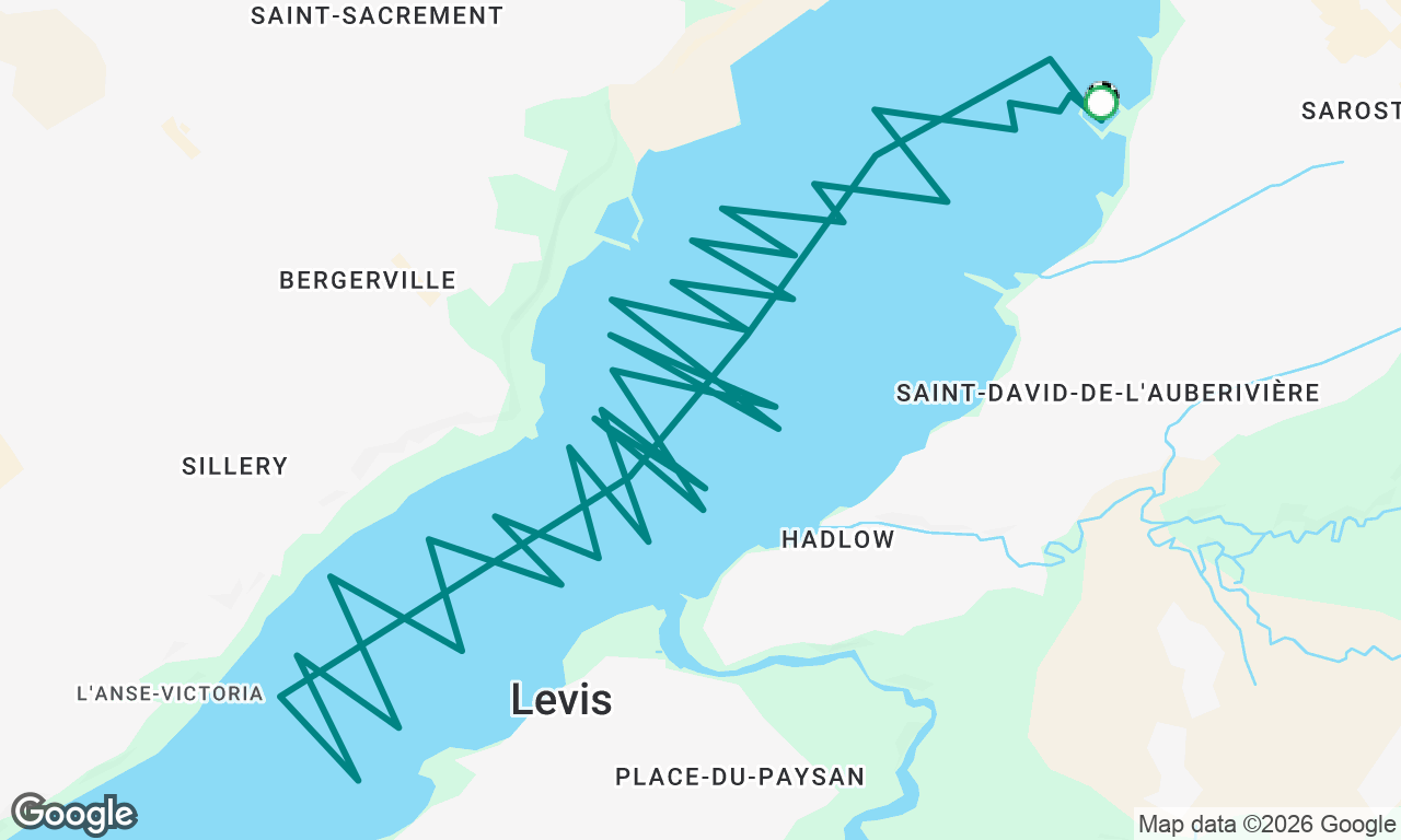 Voyage map