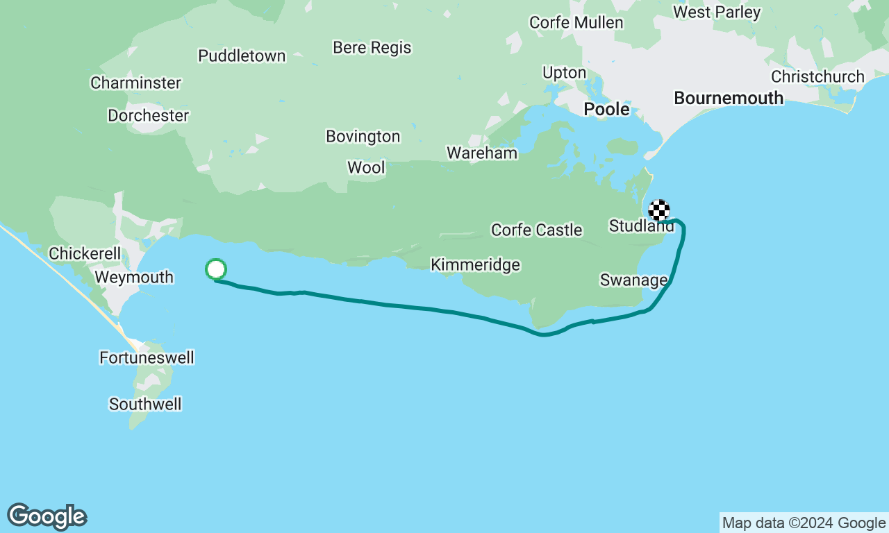 Weymouth to Studland 