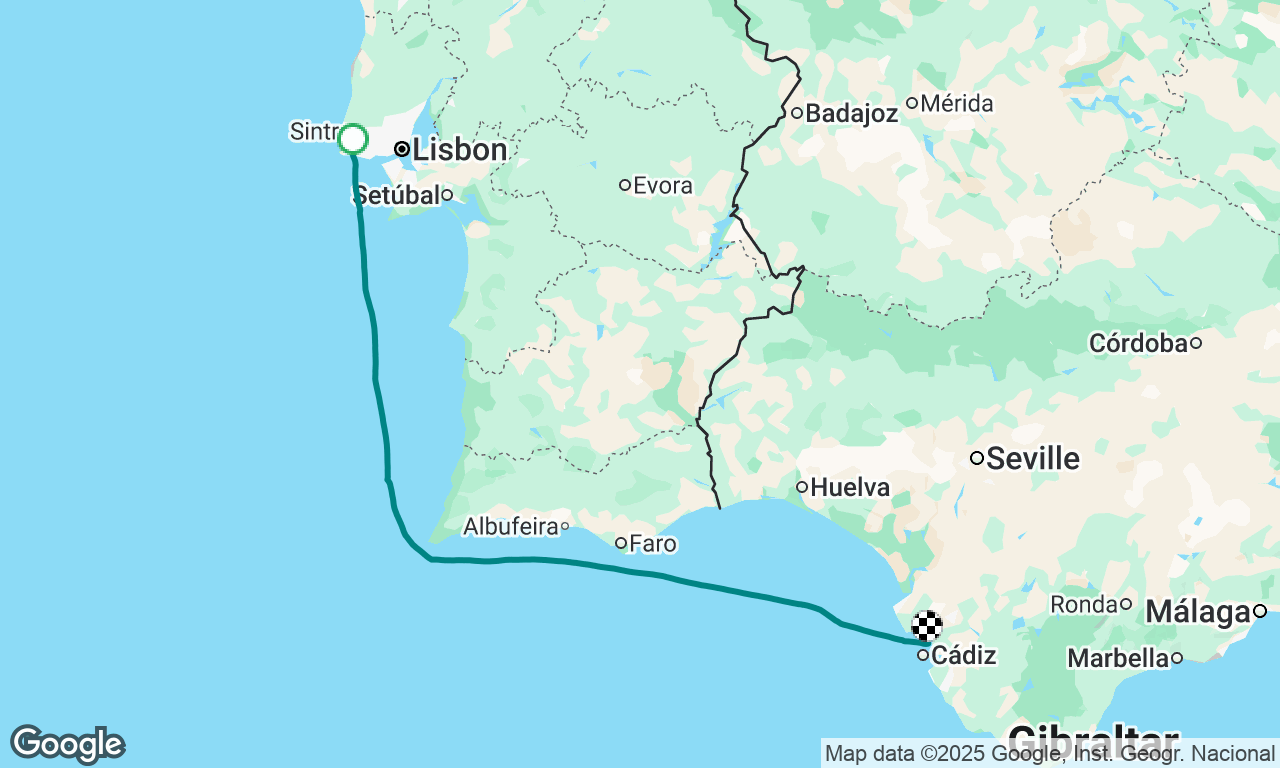 35 • 🇵🇹🇪🇸 • Cascais ➡️ Puerto Sherry (El Puerto de Santa María/Cádiz) 