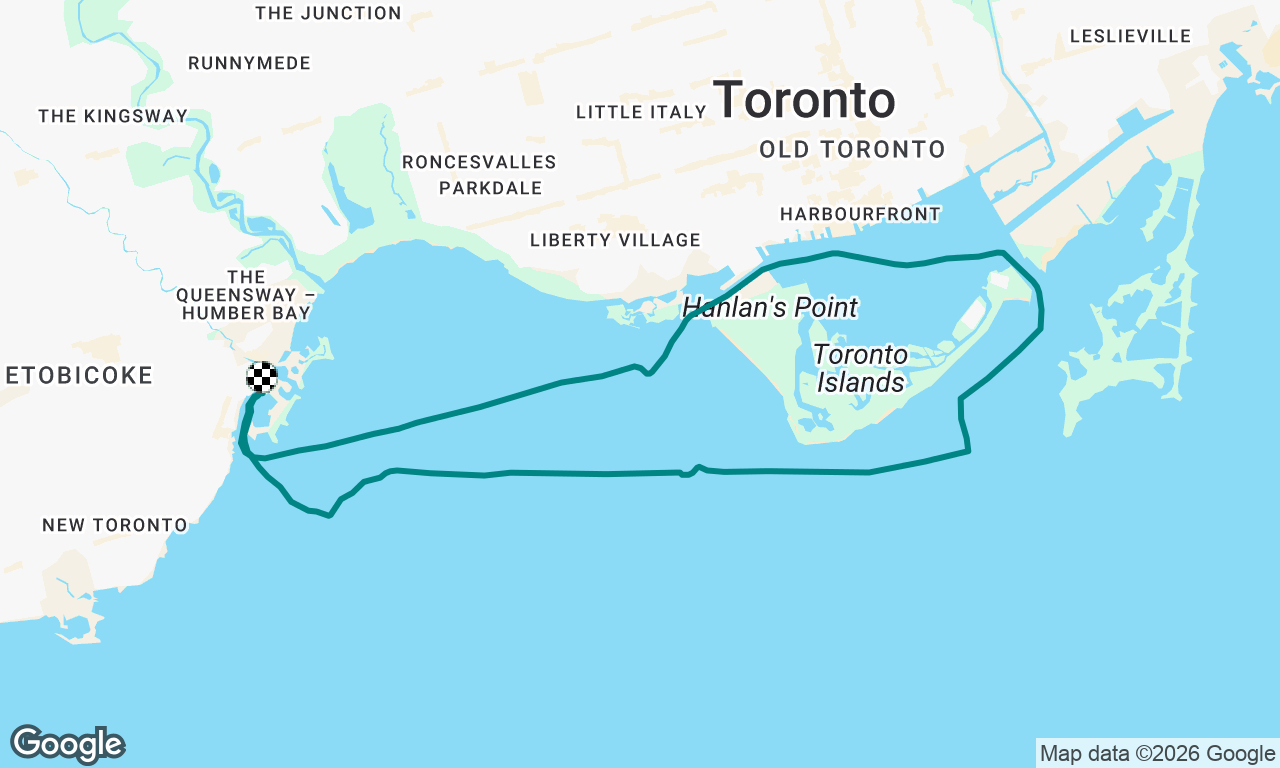 Beautiful Sunday sail around Toronto island