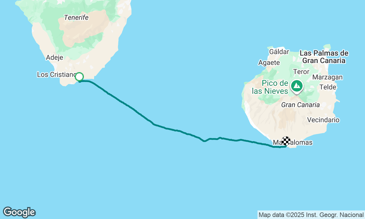 Retour a Gran Canaria 