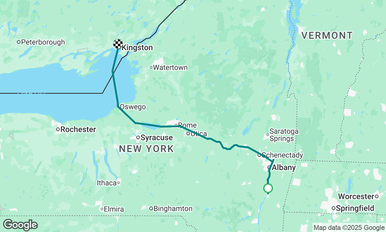 Convoyage Wanders - Catskill à Kingston