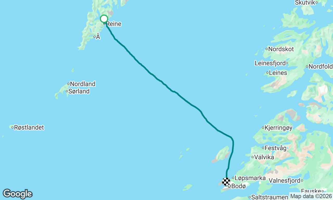 Voyage map