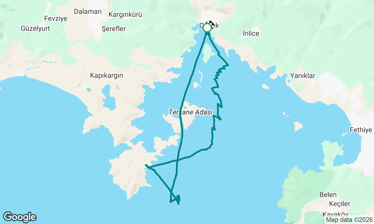 Voyage map