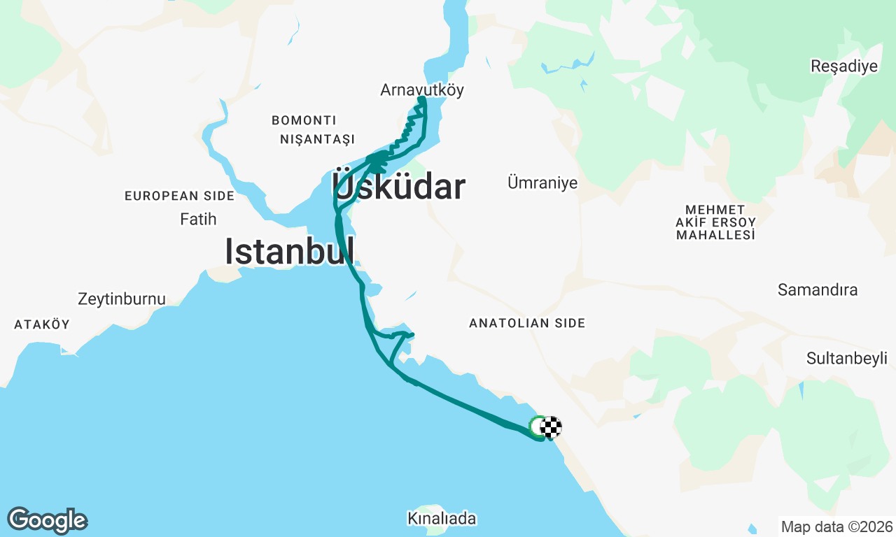 Voyage map