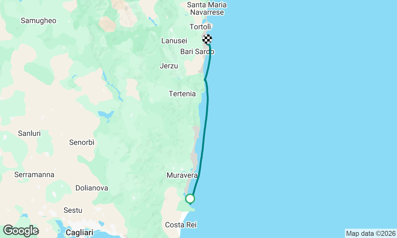 Voyage map