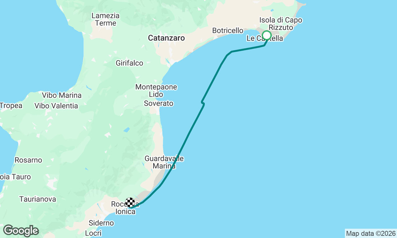 Voyage map