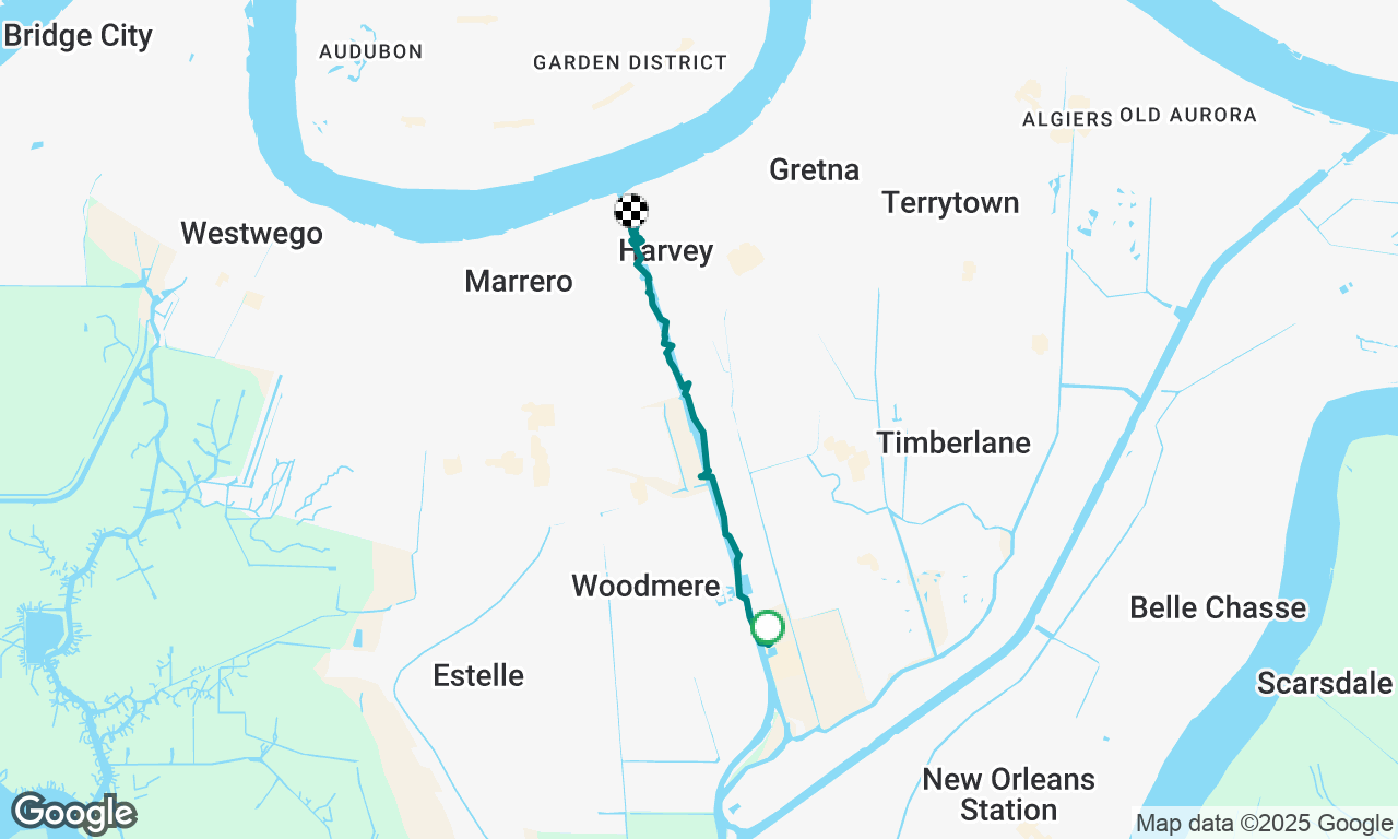 boom town to Harvey Lock