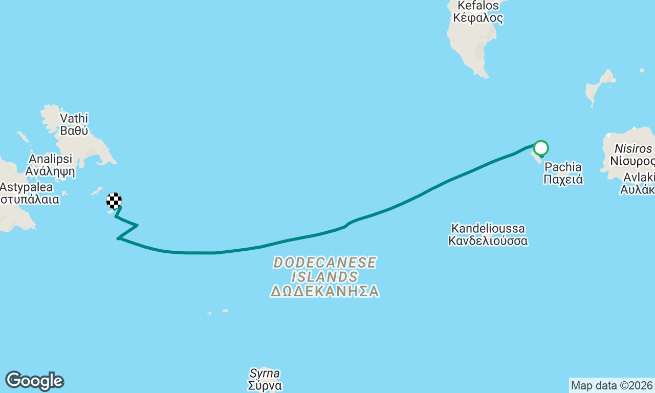 Voyage map
