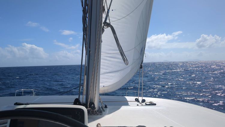 Voyage photo from Solo Sailing in 30kts of Wind 👀