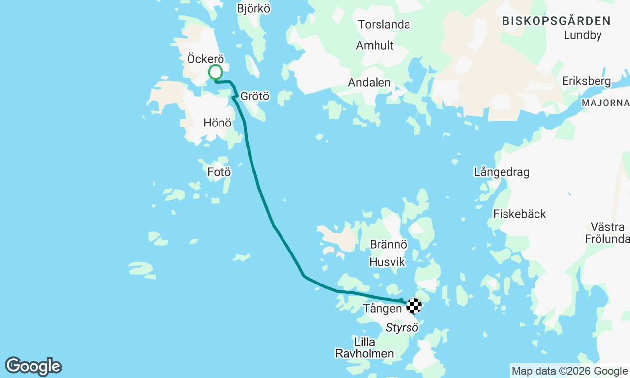 Voyage map