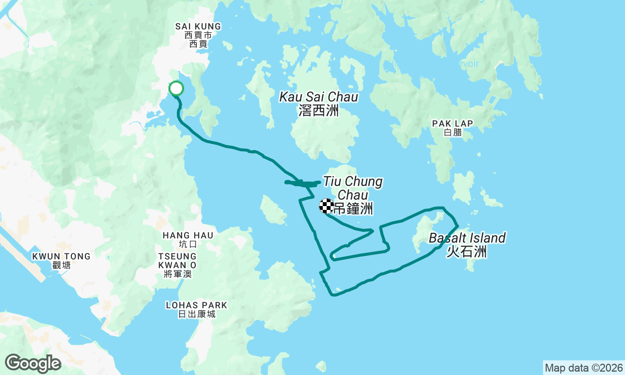 Voyage map