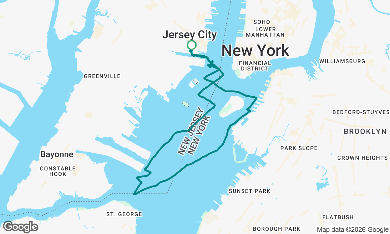 Voyage map