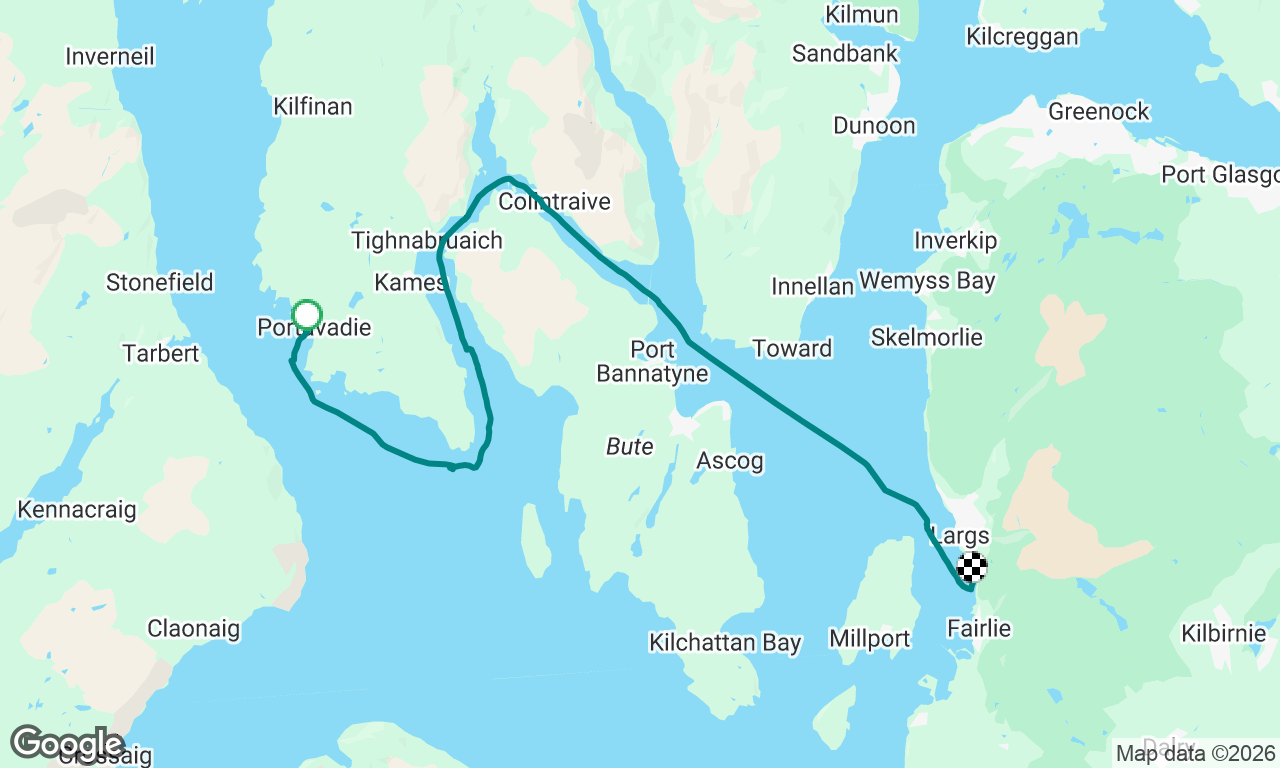 Portavadie to Largs
