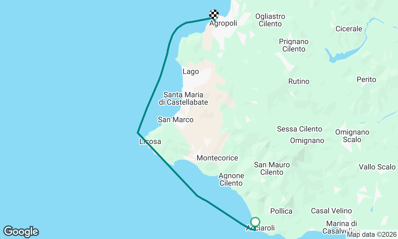 Voyage map