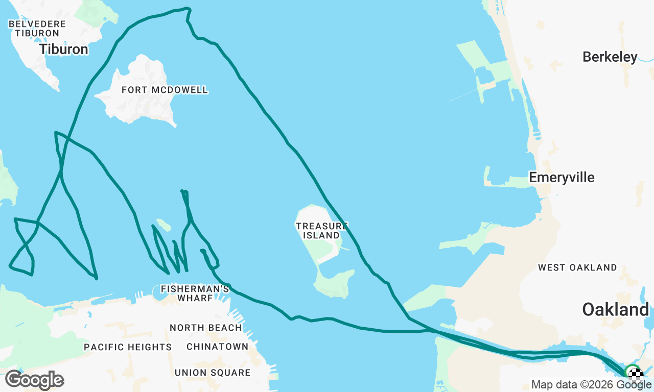 Voyage map