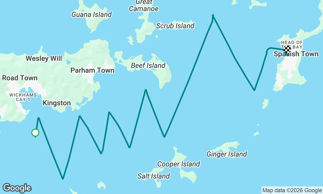 Voyage map