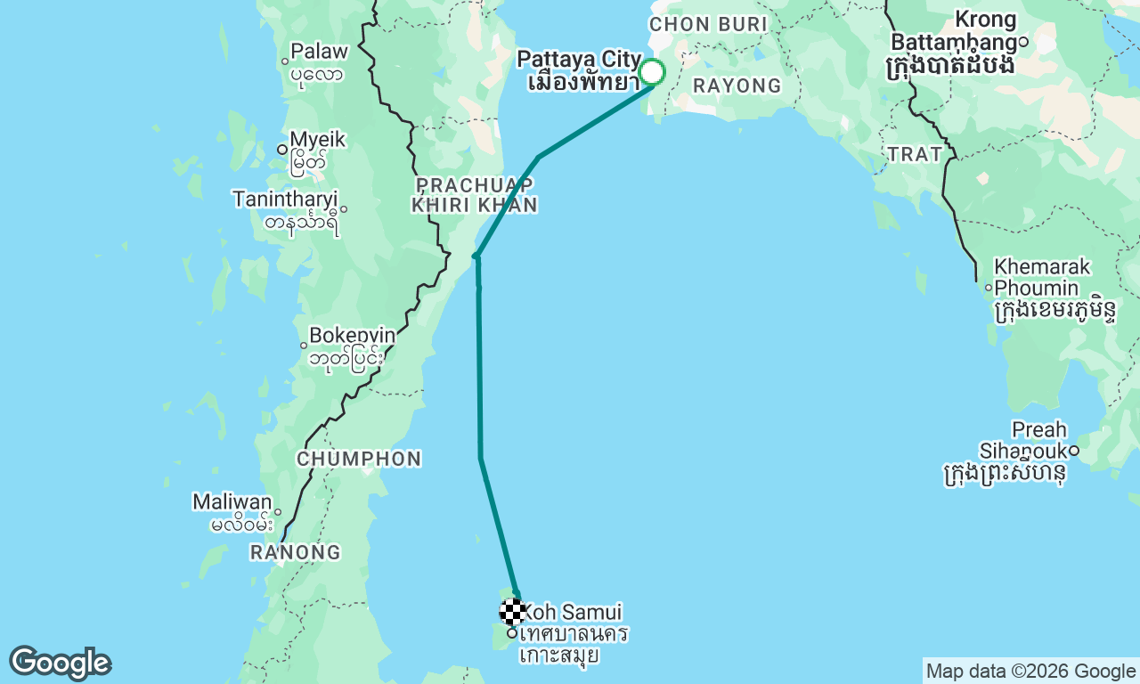 Ocean Marina to Samui