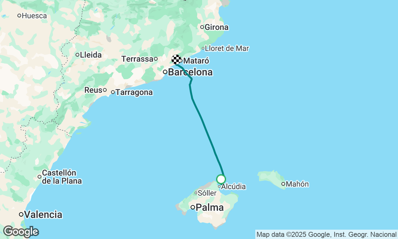 Mallorca to Barcelona