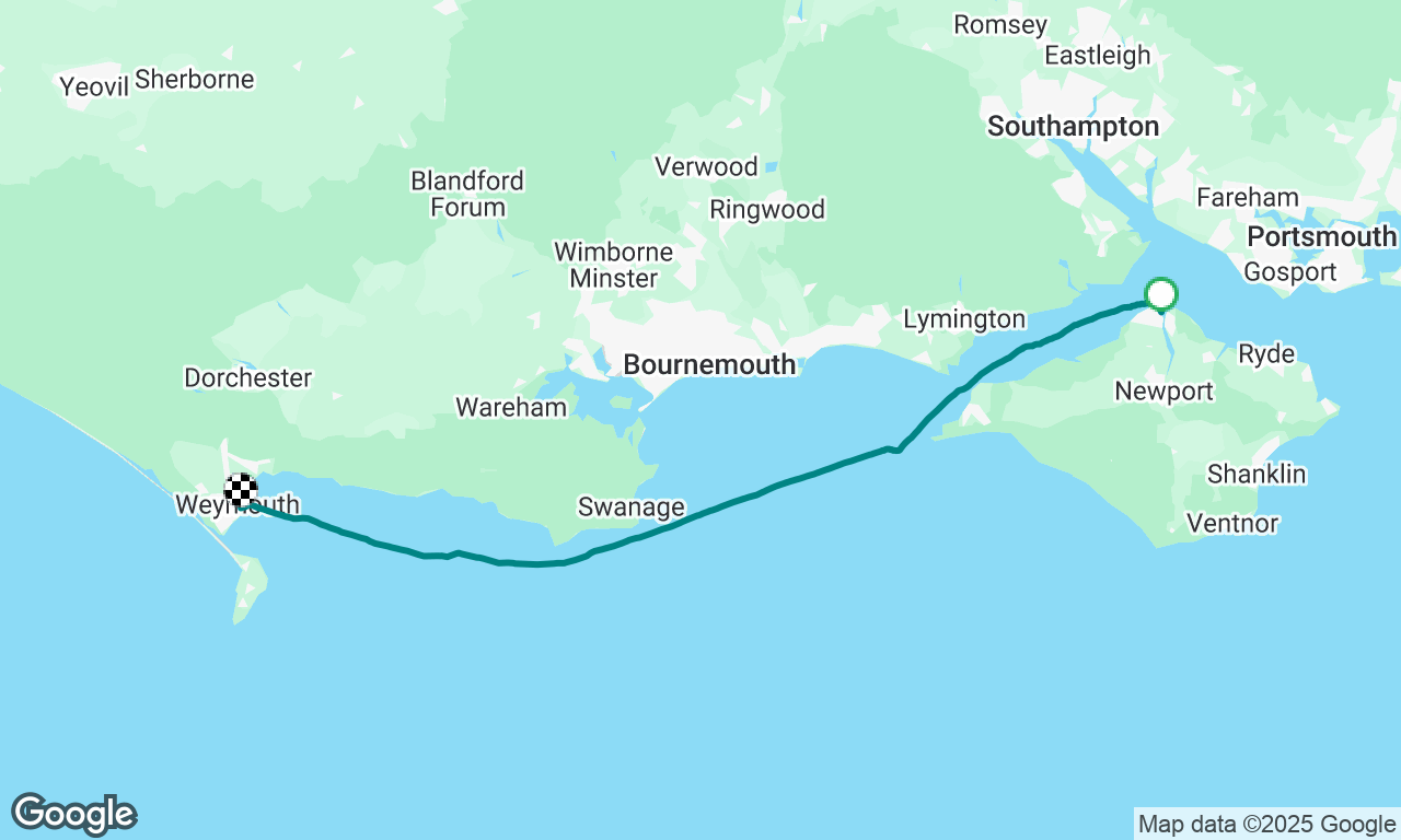 Cowes to Weymouth - Day 2 CT Experience