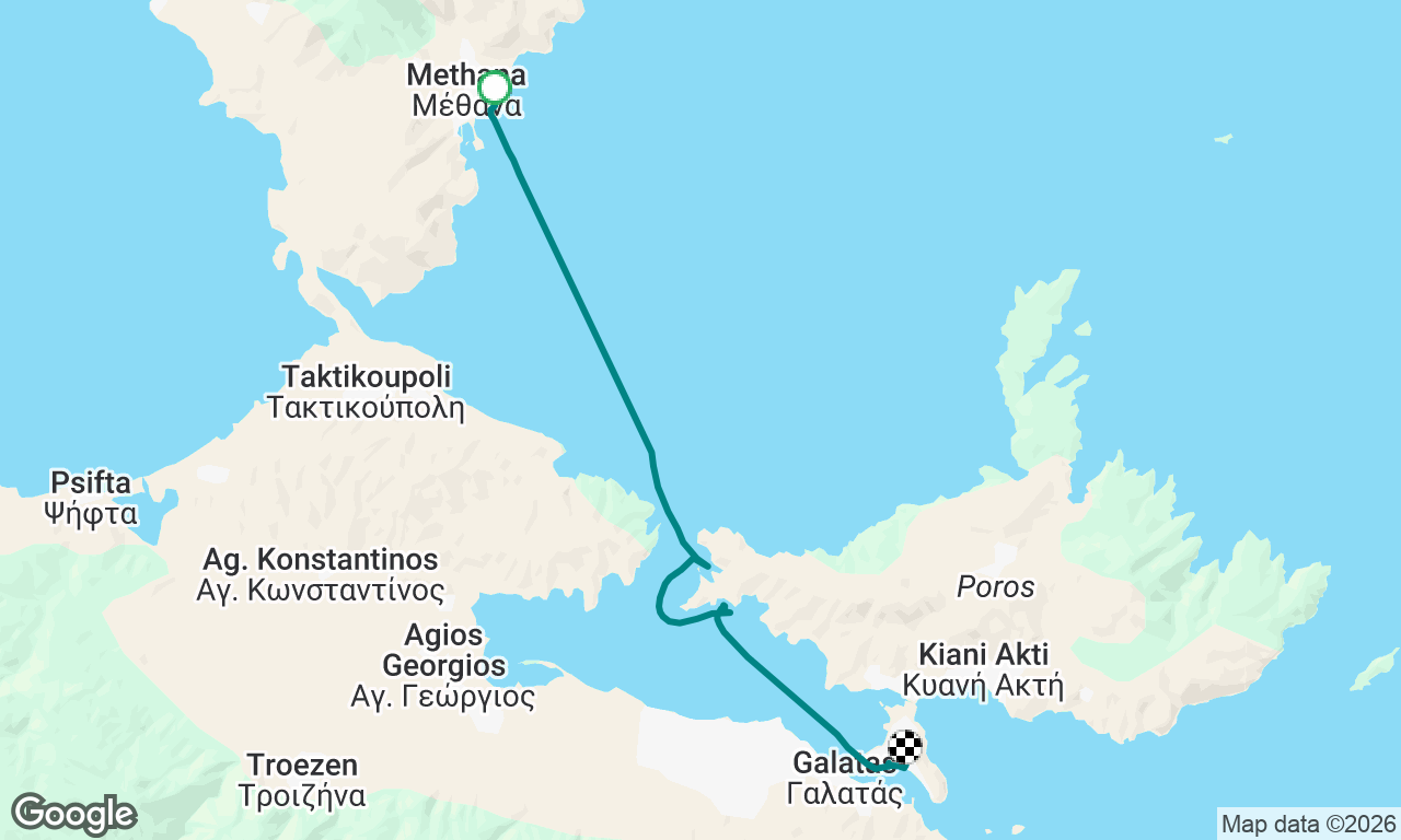 Voyage map